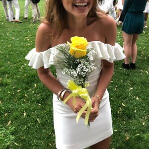 French Connection White Mini Dress